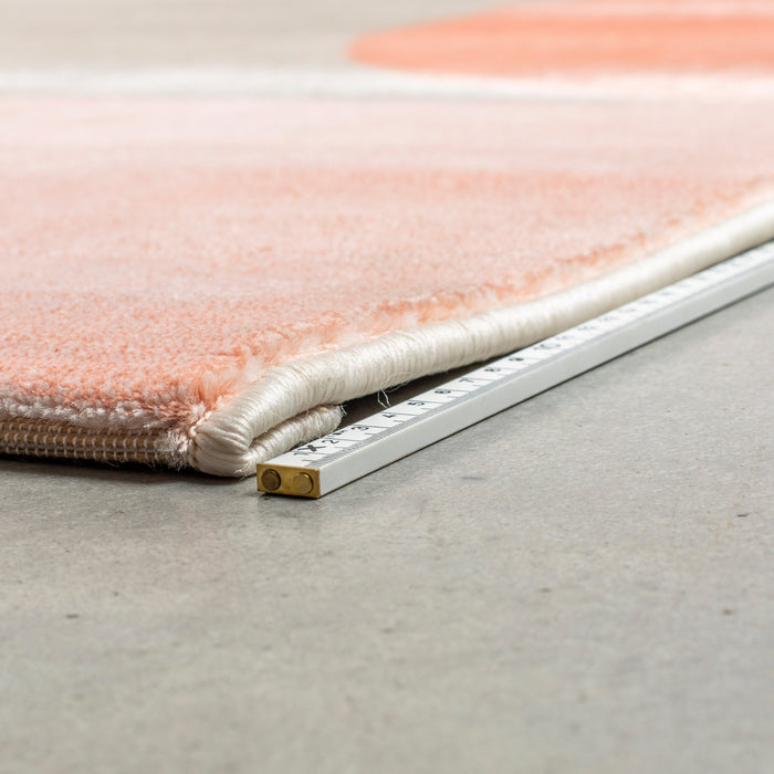 Zuiver Hilton Vloerkleed Grey/Pink