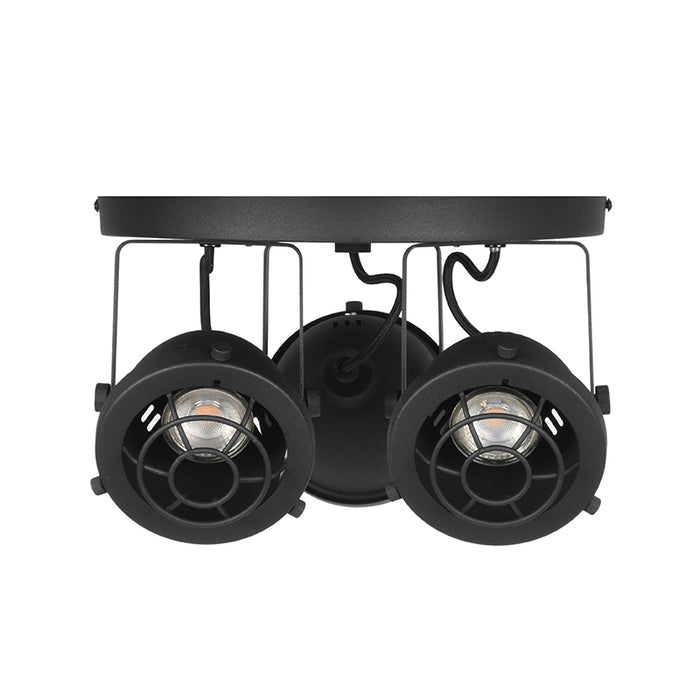 LABEL51 - Led Spot Altena 3-Lichts - Zwart Metaal - Incl. LED