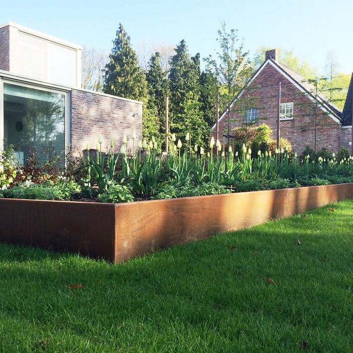 Adezz | Carrez Andes cortenstalen plantenbak 120x50x60 cm || TIP