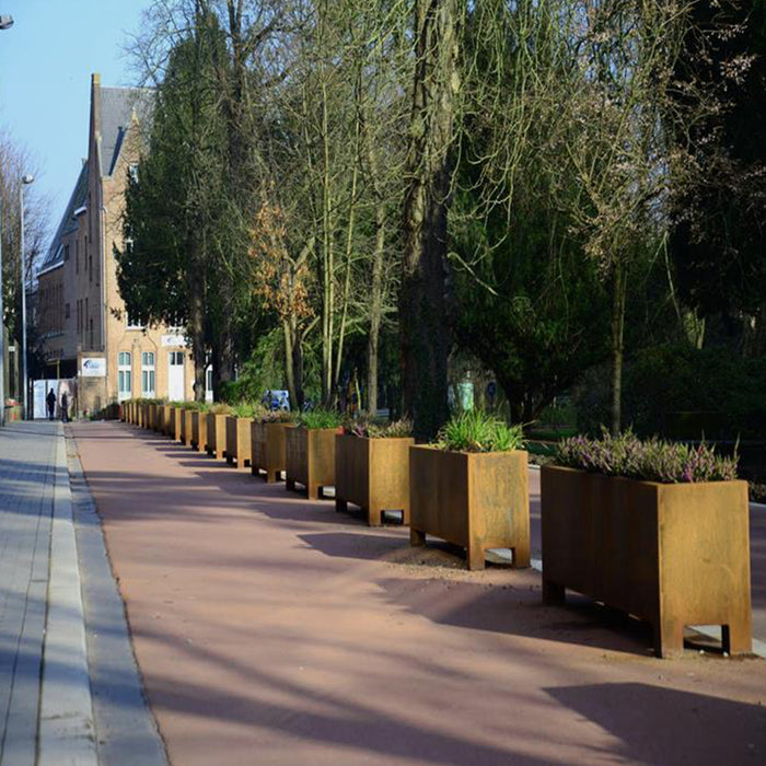 Adezz | Carrez Andes cortenstalen plantenbak 120x50x60 cm || TIP