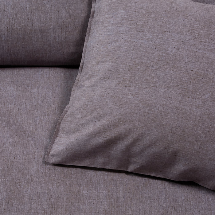 Damai dekbedovertrek Mik - Katoen - 240x200|220 cm - Anthracite