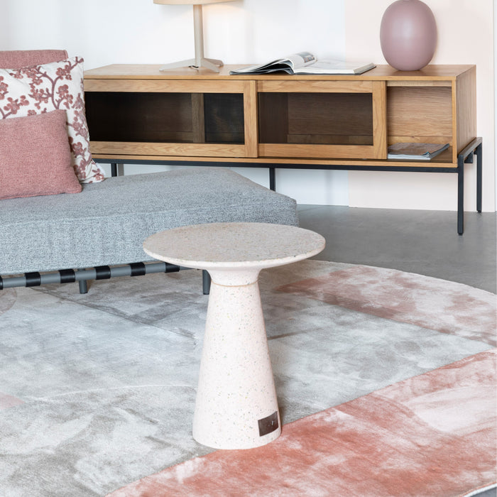 Zuiver Hilton Vloerkleed Ø 240 cm - Roze