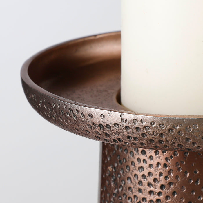 Casa Vivante Dakota Kandelaar H19,5 cm Antiek Koper