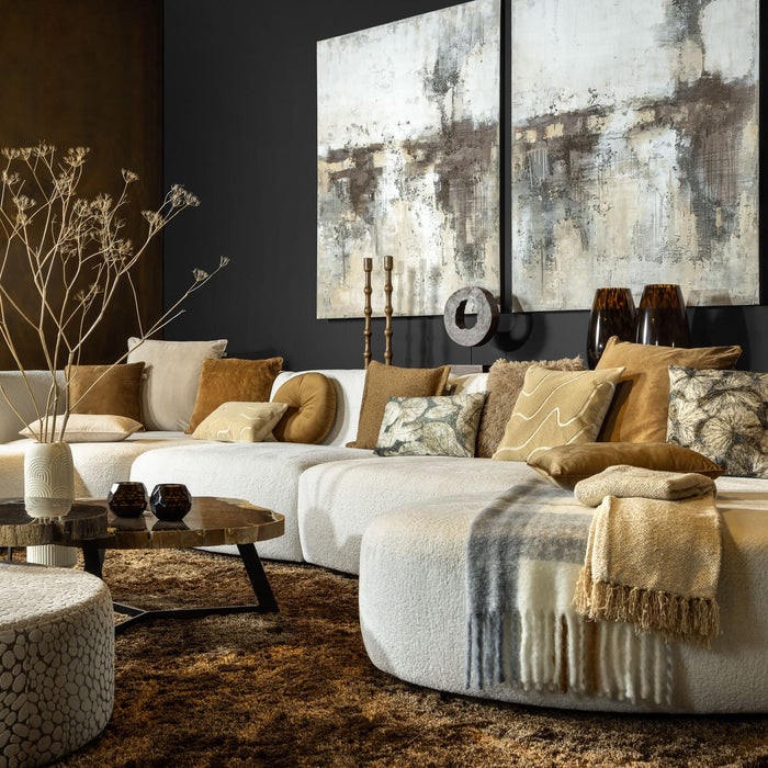 Dutch Decor kussenhoes FINN - 30x50 cm Tobacco Brown