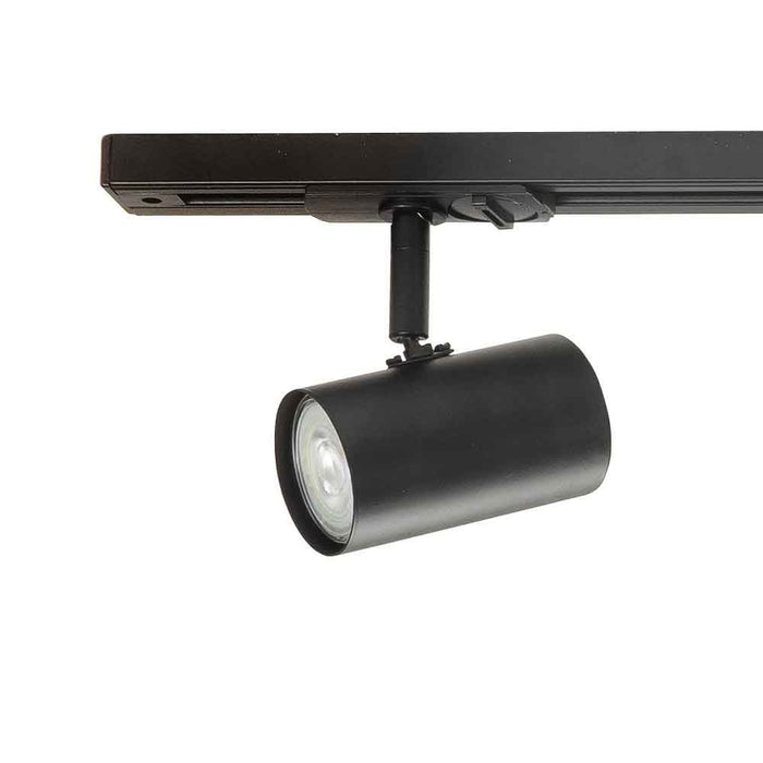 Railsysteem Trackline 100cm Zwart incl. 3 Cilinder Spots