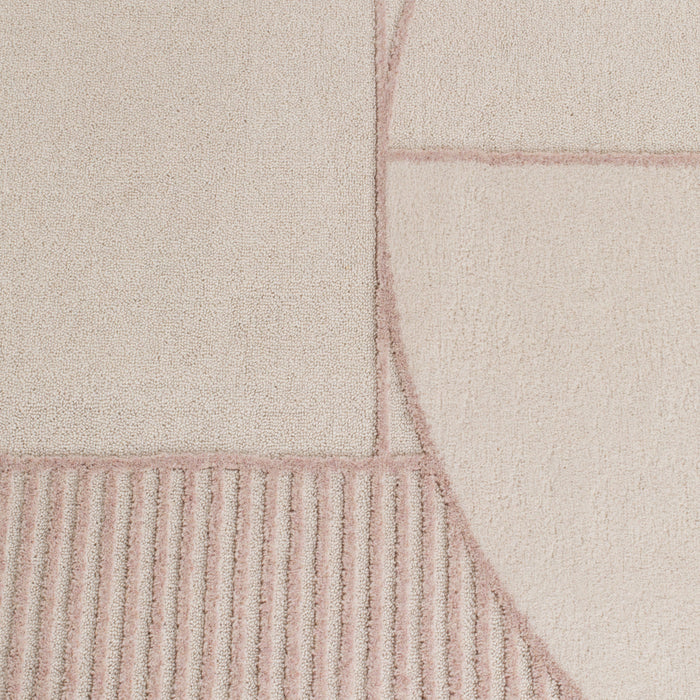 Zuiver Bliss Vloerkleed Natural/Pink