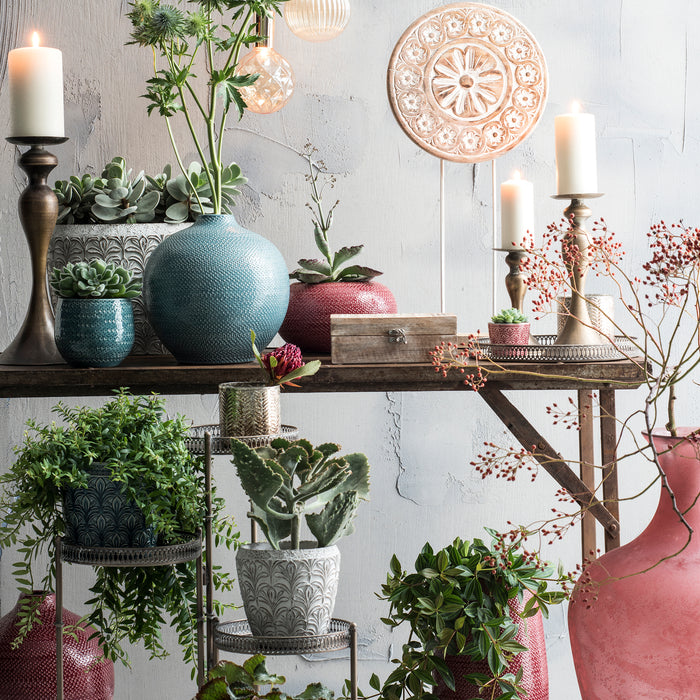 Mica Decorations Gabriel Vaas H60 x Ø24 cm Bordeaux