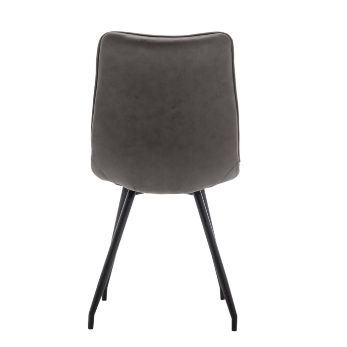 Furnihaus Eetkamerstoel Kick - Antraciet - Set van 4