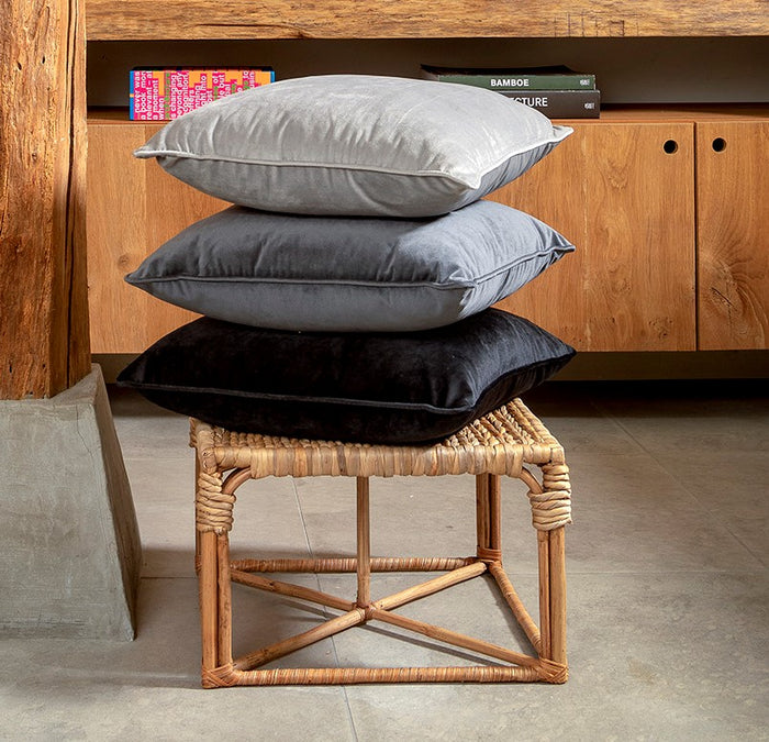 Dutch Decor sierkussen FINN - 45x45 cm Charcoal Gray