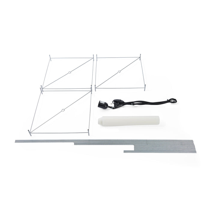 Hollands Licht Hollands Licht Lotek Xs Tafellamp. Frame Metaal. Doek