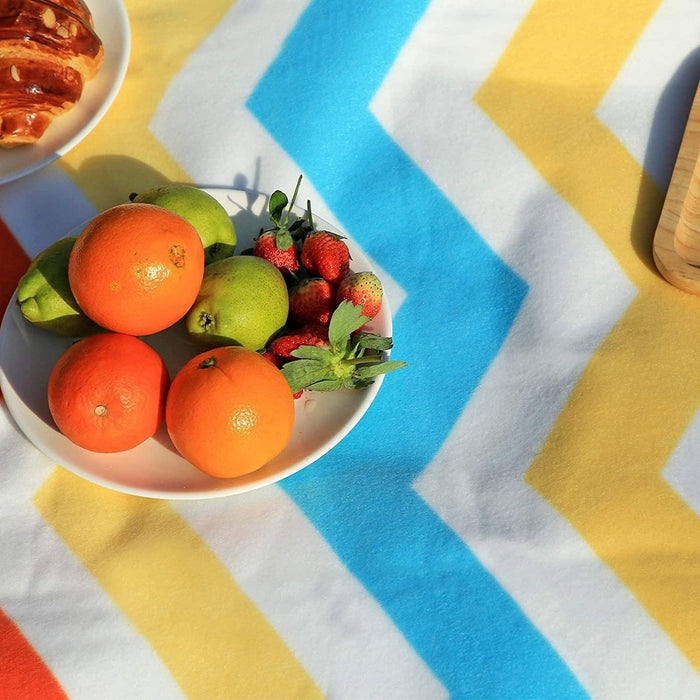 O’DADDY® Picknickkleed Waterdicht - Buitenkleed XXL - 200x200cm - Wave