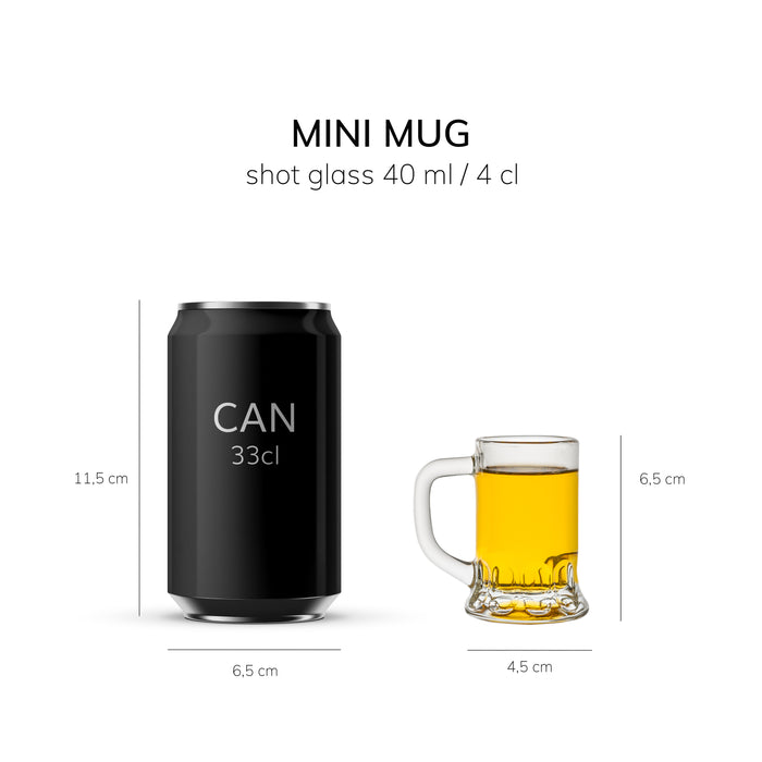 Libbey Shotglas Mini Mug 0,04 L - 6 st.