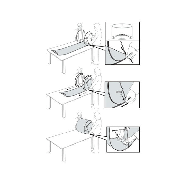 Zuiver Tripod Vloerlamp - Wit / Naturel