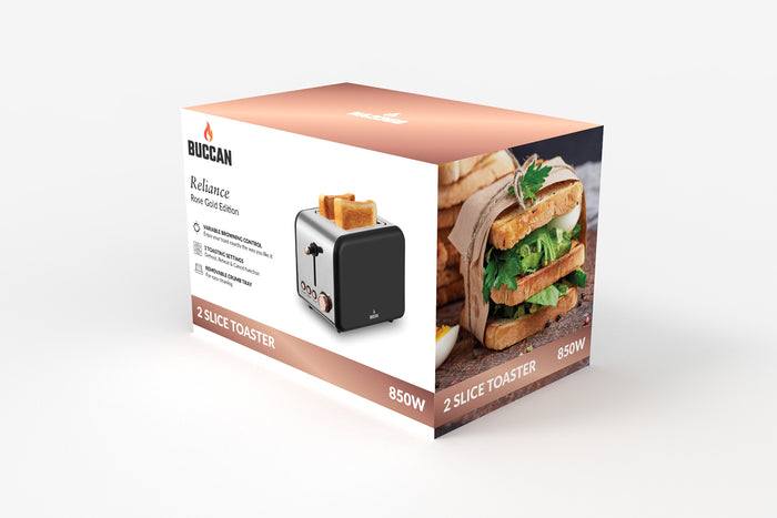 Buccan - Keukenmachine - Broodrooster - 850W