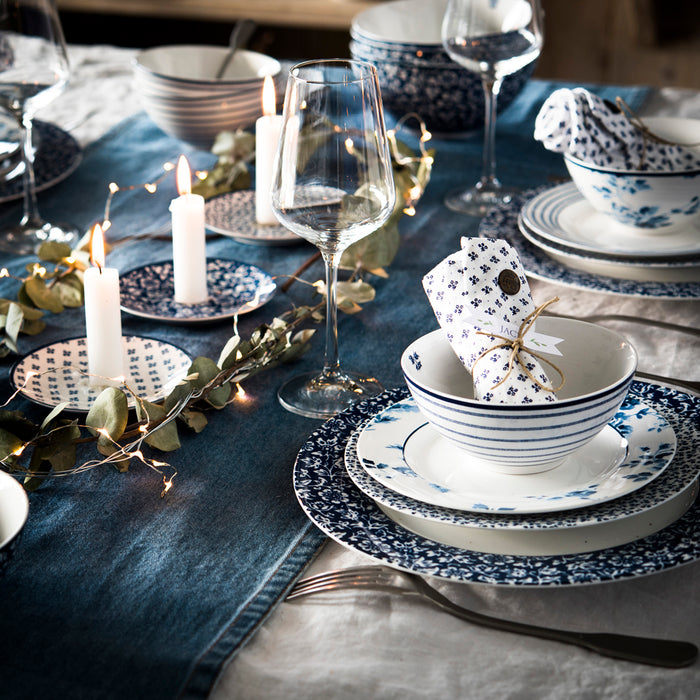 Laura Ashley Blueprint Petit Fleur Plat Bord Ø 12 cm- 4 st.