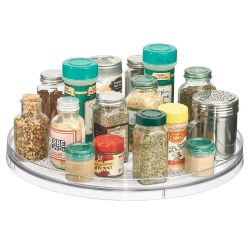 Lazy Susan Draaiplateau, 36.8 cm, Kunststof, Transparant - iDesign | L