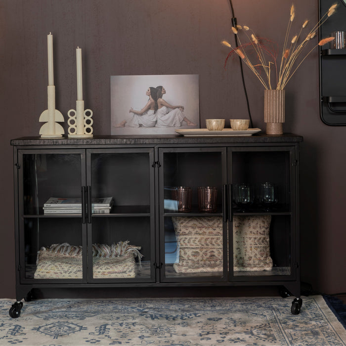 MOOS Vitrinekast Siem - S