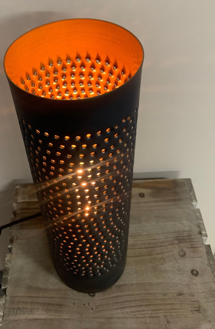 Freelight Tafellamp Forato Vintage Black Brown 12cm