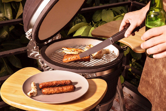 Buccan BBQ - Kamado barbecue - extra large 18" - Zwart