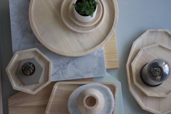 Hout Maysa Bum Theelichthouder