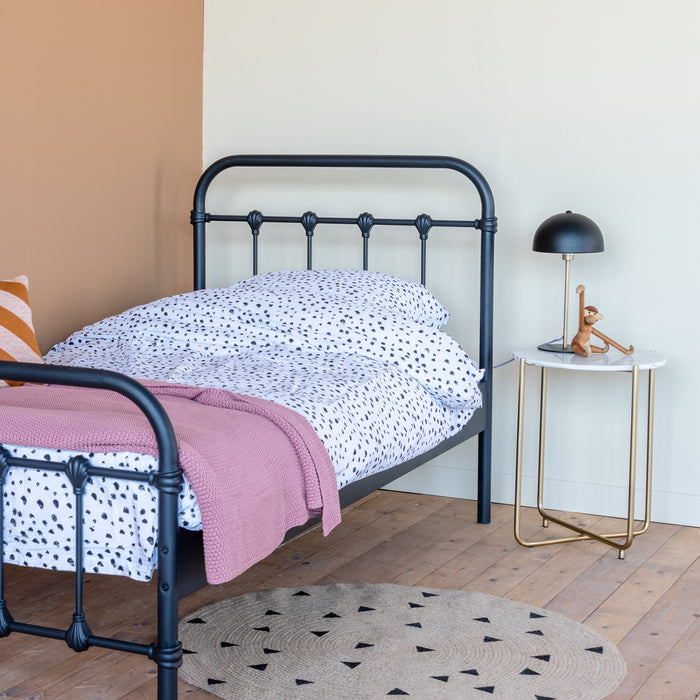 by fonQ basic Chique Bijzettafel Ø 44,5 cm - Wit