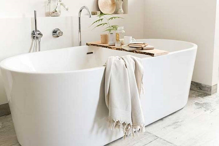 Walra Soft Cotton Hamamdoek - Kiezel