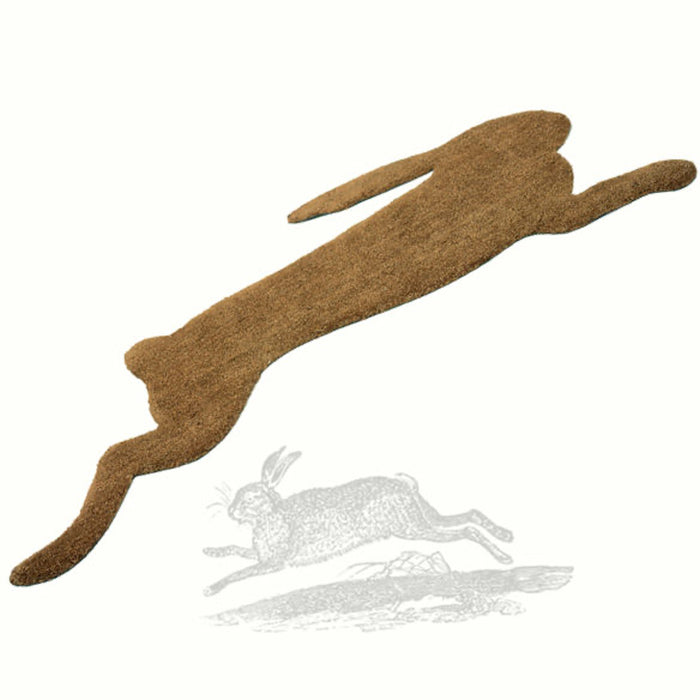 DROOG Design - Hare mat - Haas Mat - Deurmat - Bruin