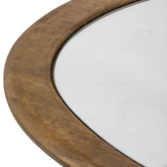 Vtw Living - Spiegel Hout Organisch - Asymmetrisch - 40 x 2 x 62 cm