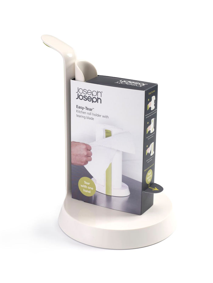 Joseph Joseph - Keukenrolhouder Easy-Tear Wit Groen - Joseph Joseph