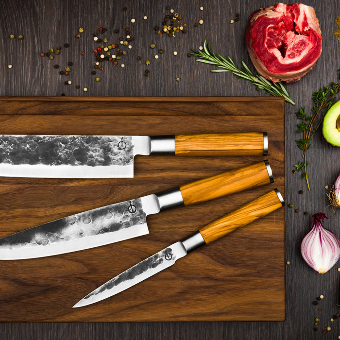 Forged Olive Messenset 3-delig