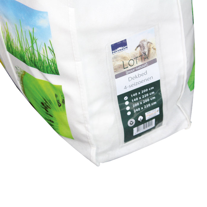 Polydaun Lotta 4-seizoenen Dekbed 140 x 220 cm
