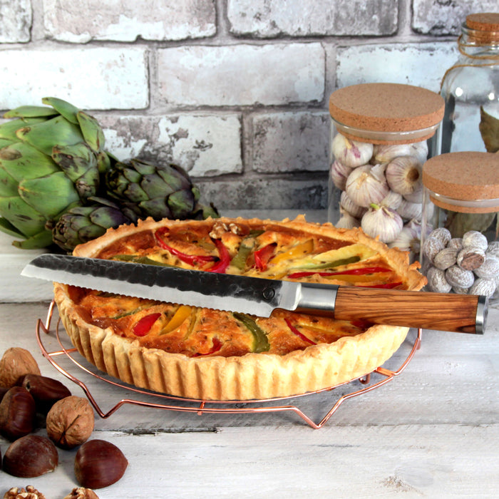 Forged Olive Broodmes 20,5 cm