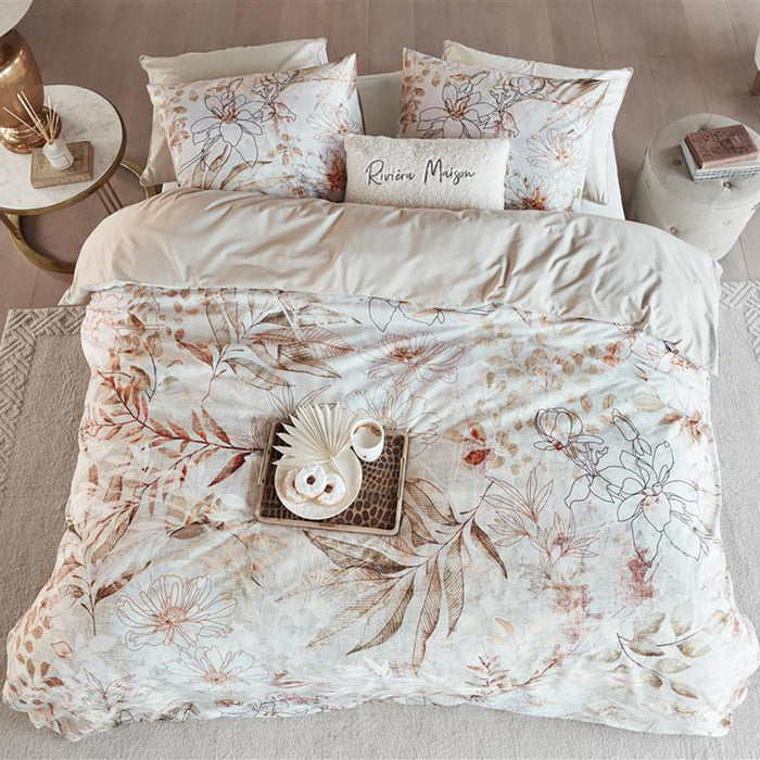 Rivièra Maison Everlasting Dekbedovertrek 240 x 220 cm - Naturel