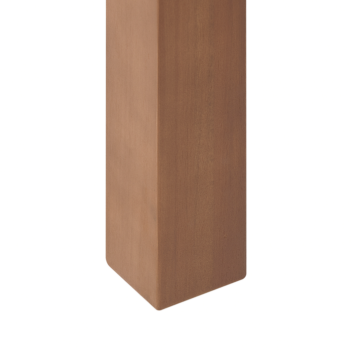 Beliani-MONSANO -Tuinset voor 6-Lichte houtkleur-Eucalyptushout