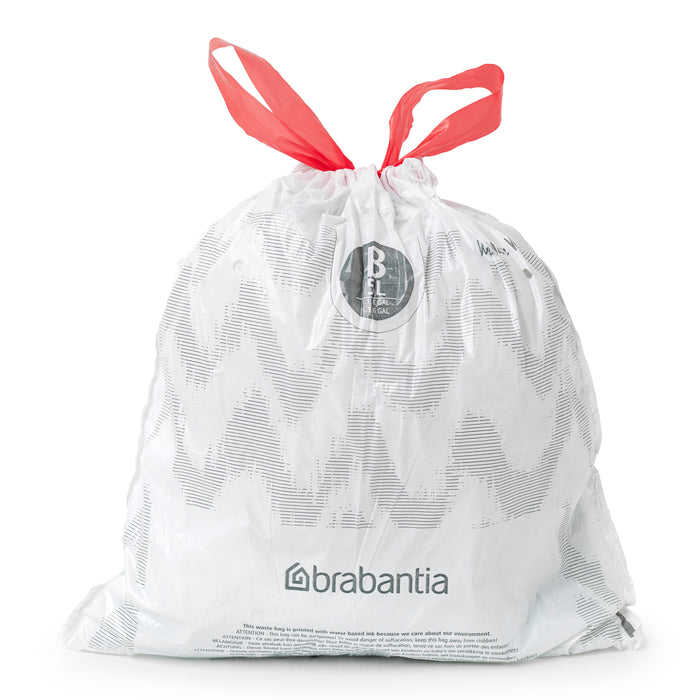 Brabantia Type B PerfectFit Jaarverpakking Afvalzak 5 Liter - 200 Stuks