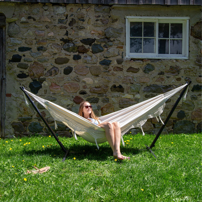 Vivere Combo Tweepersoons Hangmat met Standaard