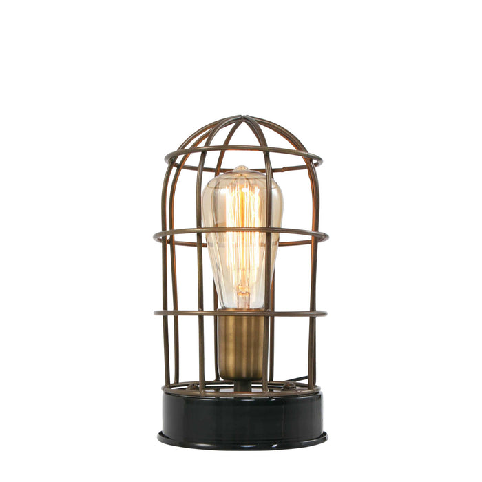 Light & Living Tafellamp CARANDIRA - Zwart Brons -M