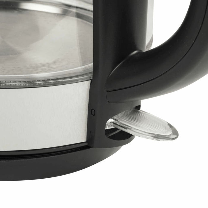 Bestron Waterkoker digitaal AWK780G 2200 W 1,7 L glas blauw