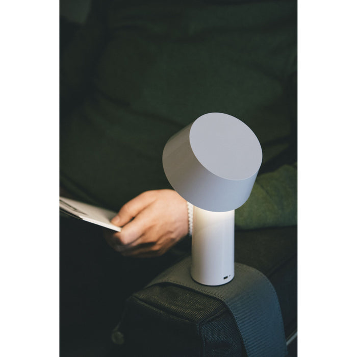 Bicoca tafellamp LED oplaadbaar antraciet