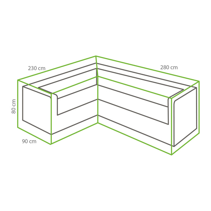 Winza Outdoor Covers Premium Loungesethoes 230 x 280 cm