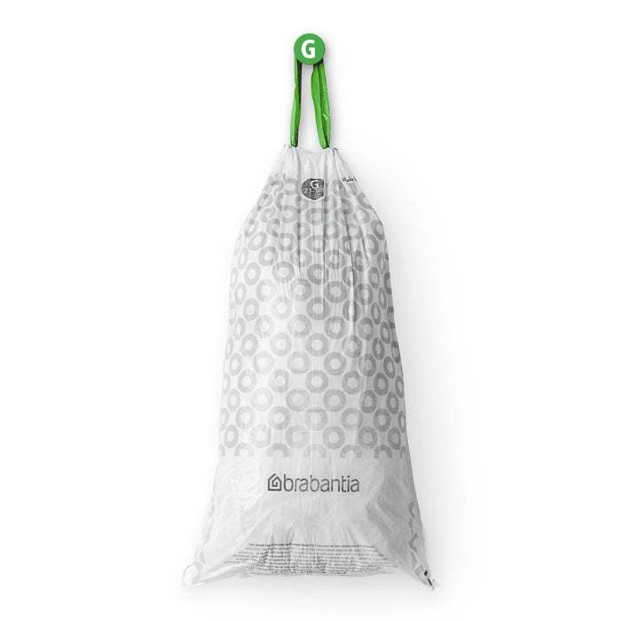 Brabantia Type G PerfectFit Jaarverpakking Afvalzak 23-30 Liter - 120 Stuks