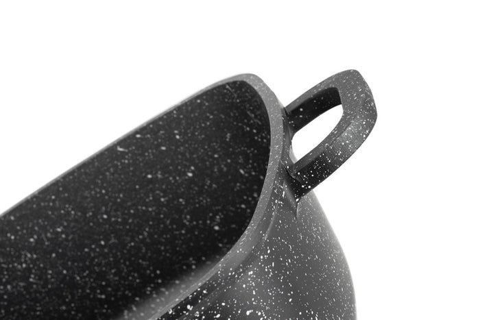 Edenberg Stonetec Line - 8-delige Luxe Pannenset van Gesmeed Aluminium