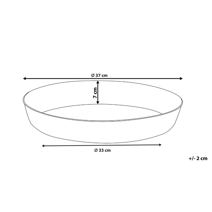 Beliani - SUEZ - Dienblad - Goud - IJzer