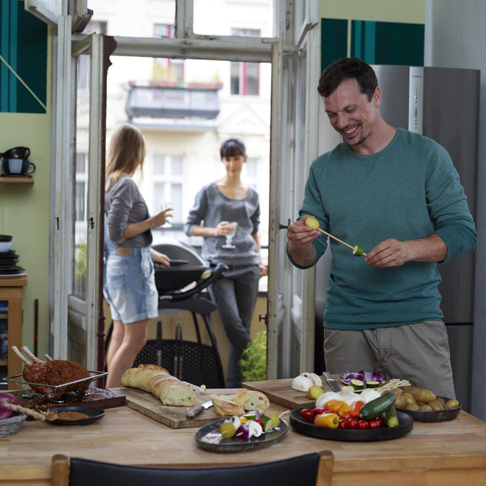 Weber Q2400 met Stand Elektrische Barbecue B 80 x D 80 cm