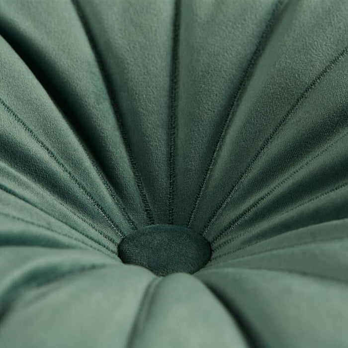 KAAT Amsterdam Mandarin Sierkussen Ø 40 cm - Grijs/Groen