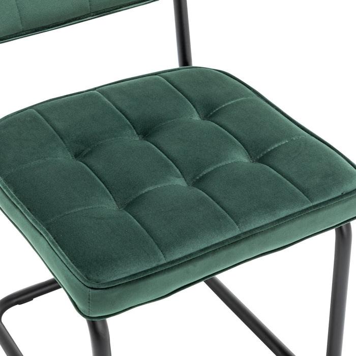 Furnihaus Eetkamerstoelen Set van 2 Flexa - Groen