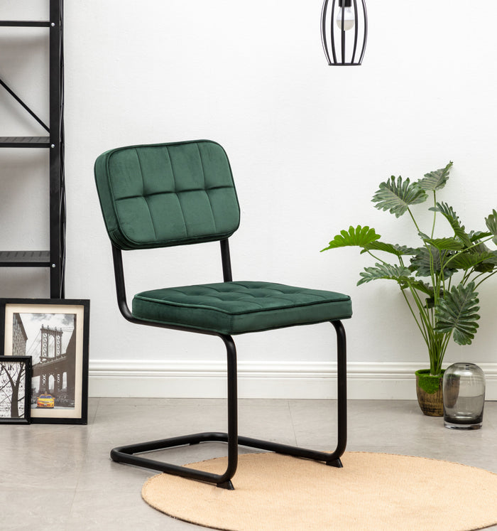Furnihaus Eetkamerstoelen Set van 2 Flexa - Groen