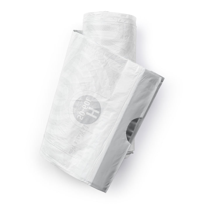 Brabantia Type H PerfectFit Jaarverpakking Afvalzak 50-60 Liter - 120 Stuks