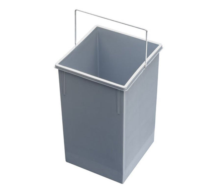 Hailo Multi-Box Duo L Inbouwprullenbak - 2x14L - wit