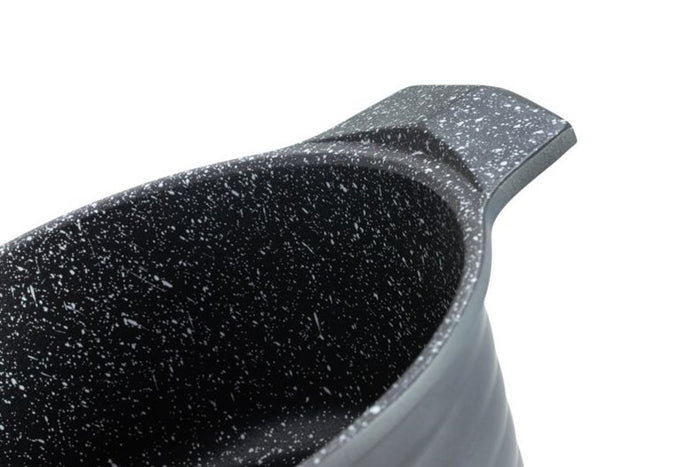 Edenberg Black Line - 10-delige Luxe Pannenset van Gesmeed Aluminium